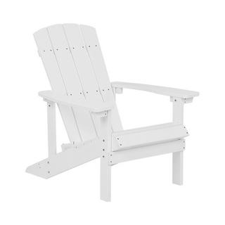 Beliani Chaise de jardin en Bois synthétique Rétro ADIRONDACK  