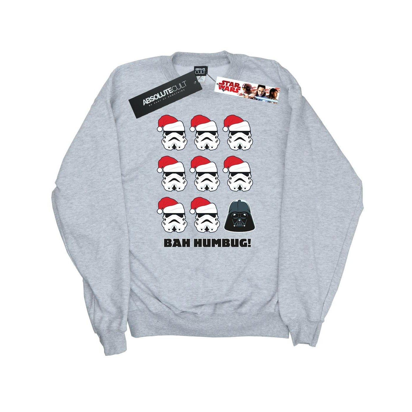 Image of Christmas Humbug Sweatshirt Damen Grau L