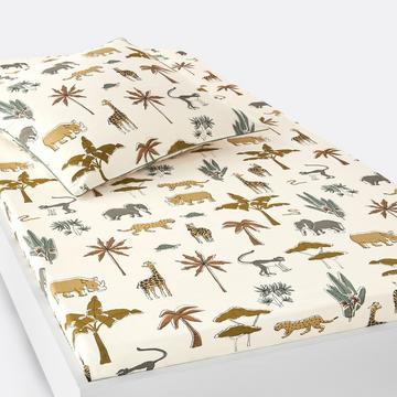 Kinder-Fixleintuch Papangue mit 30% recycelter Baumwolle