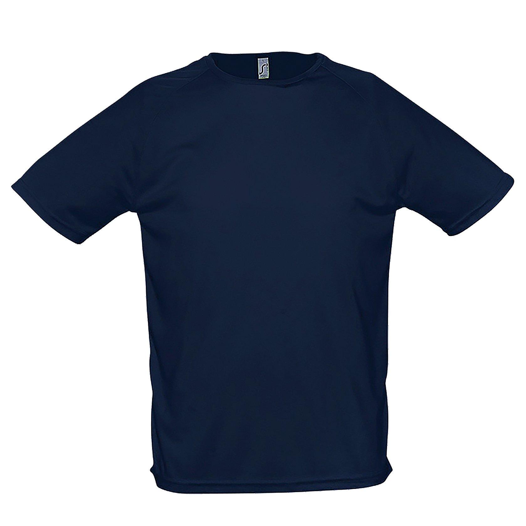 Image of Sporty Performance Tshirt, Kurzarm, Rundhals Herren Marine XXL