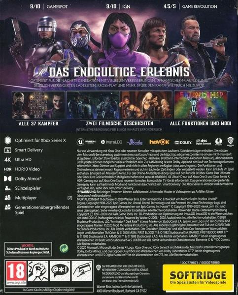 Warner Bros  Mortal Kombat 11 Ultimate - Limited Edition (Smart Delivery) 