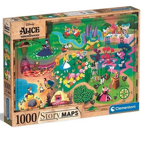 Clementoni  Puzzle Alice im Wundeland (1000Teile) 