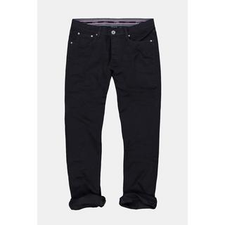 JP1880  Pantaloni di twill con colorazione Superblack, cintura comoda e vestibilità normale 