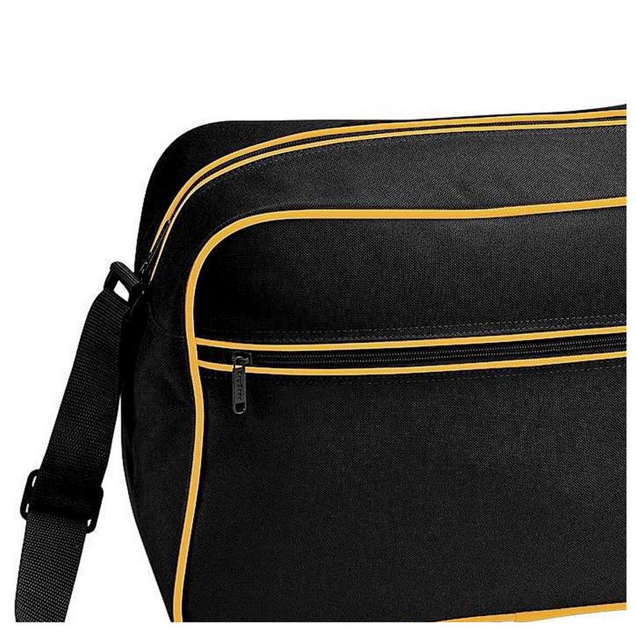 Bagbase Borsa a tracolla retrò con tracolla regolabile 18 litri  