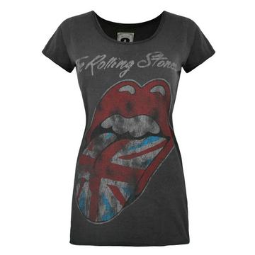 Tshirt The Rolling Stones drapeaux RoyaumeUni