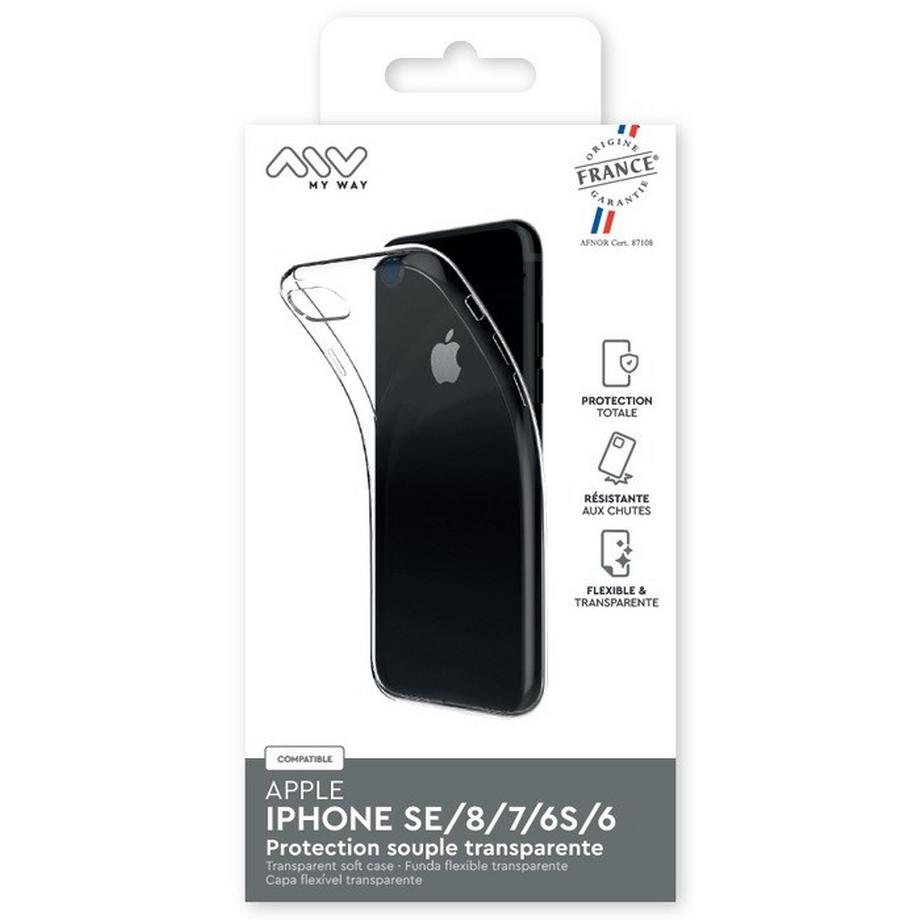 MYWAY  Case iPhone SE / 8 / 7 / 6S / 6 flexibel 