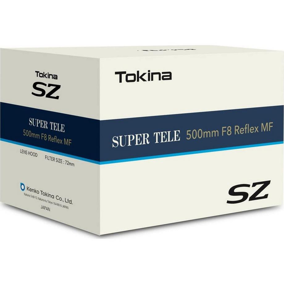 Tokina  Tokina SZ Super Tele 500mm f/8 Reflex MF SLR Obiettivo super-teleobiettivo Nero 