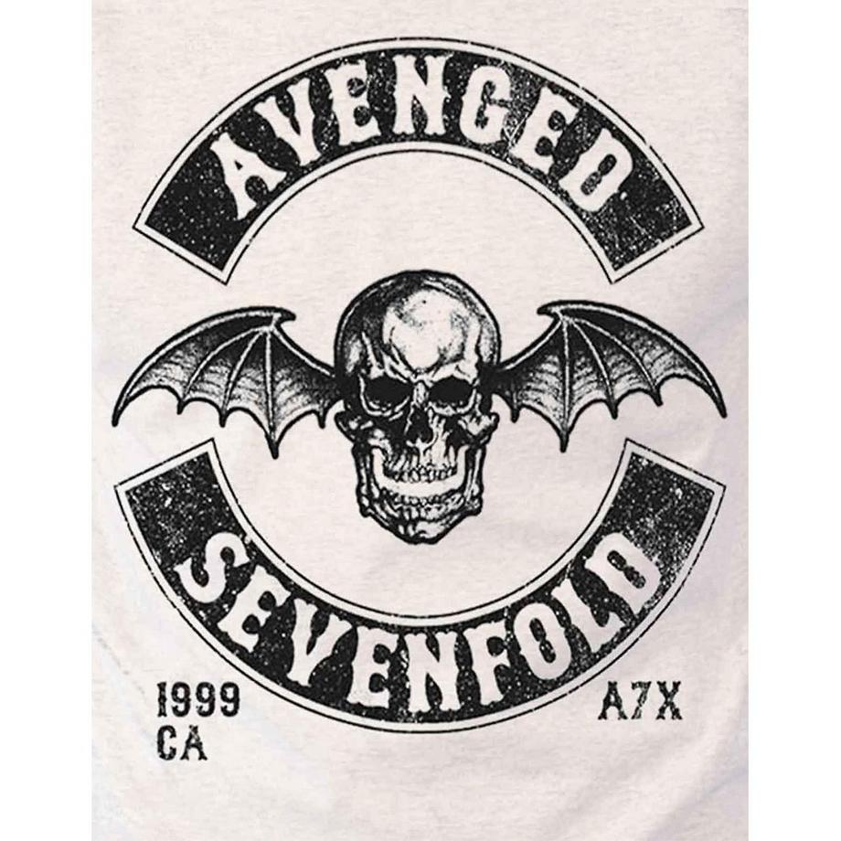 Avenged Sevenfold Skull Bat Logo T-Shirt  