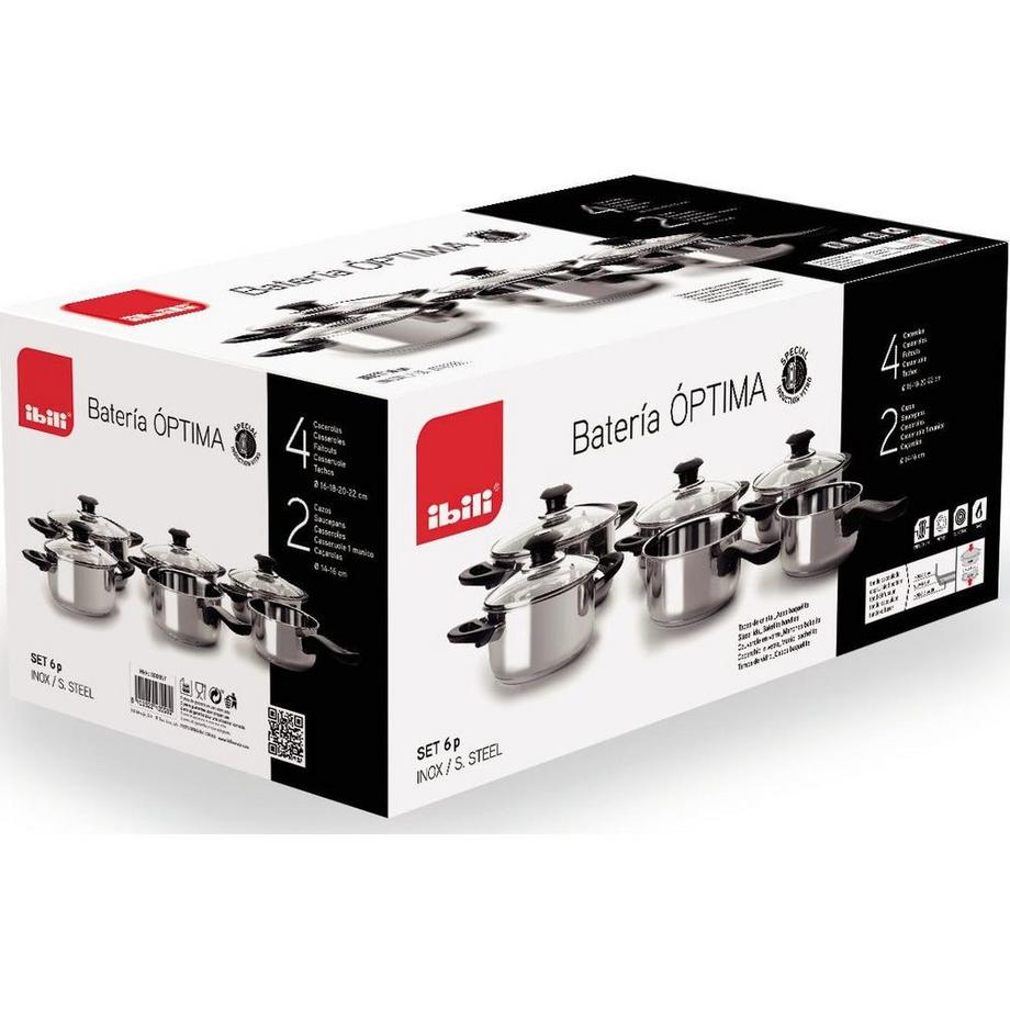 Ibili Ensemble de casseroles  Optima  