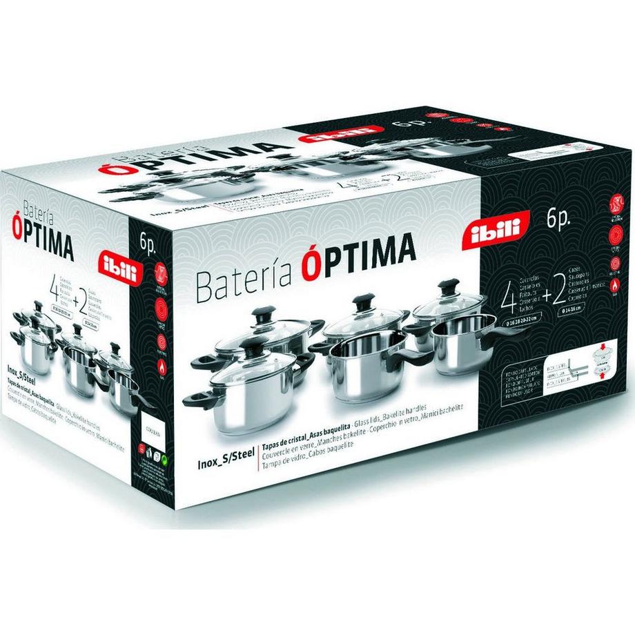 Ibili Ensemble de casseroles  Optima  