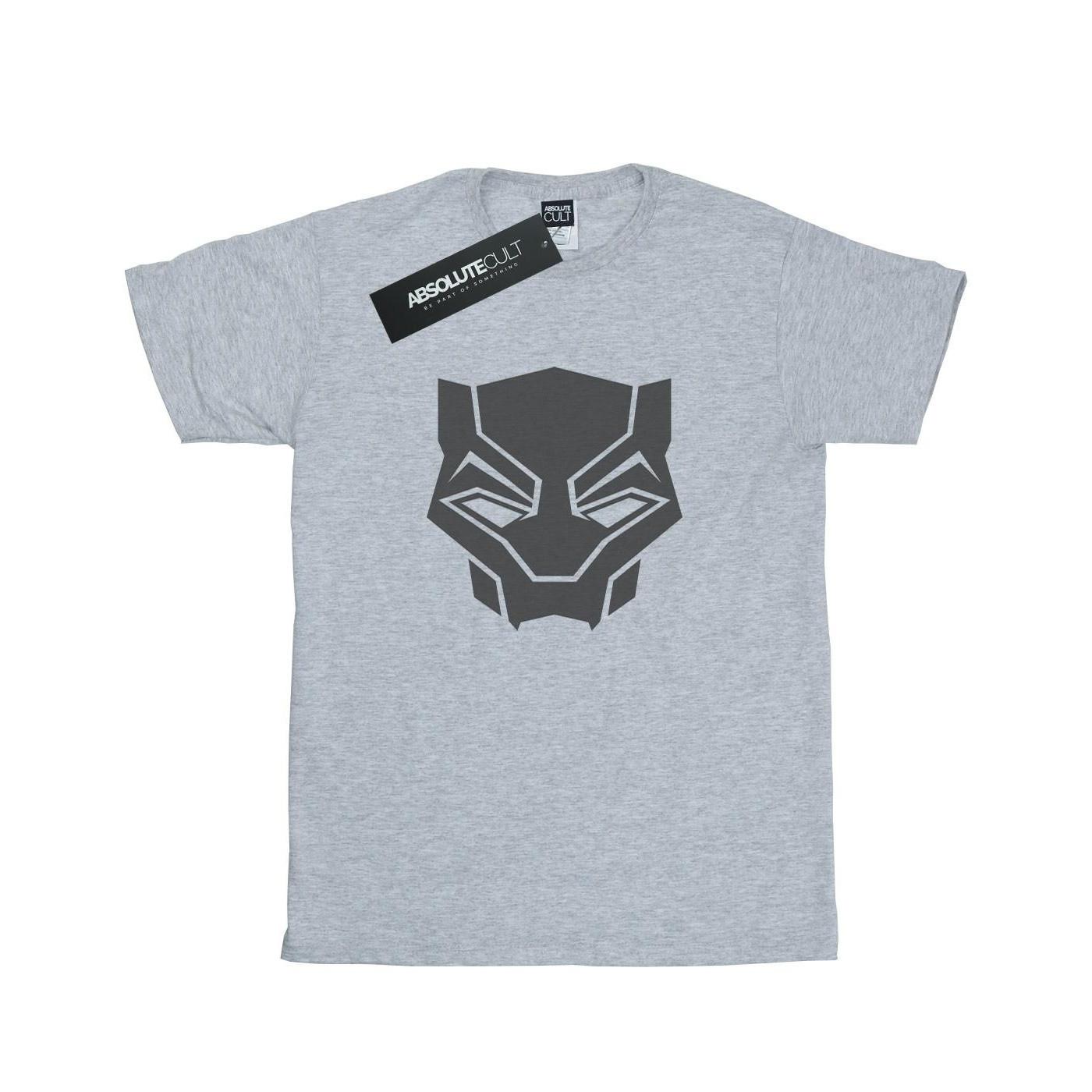 Image of Black Panther Black On Black Tshirt Unisex Grau 128