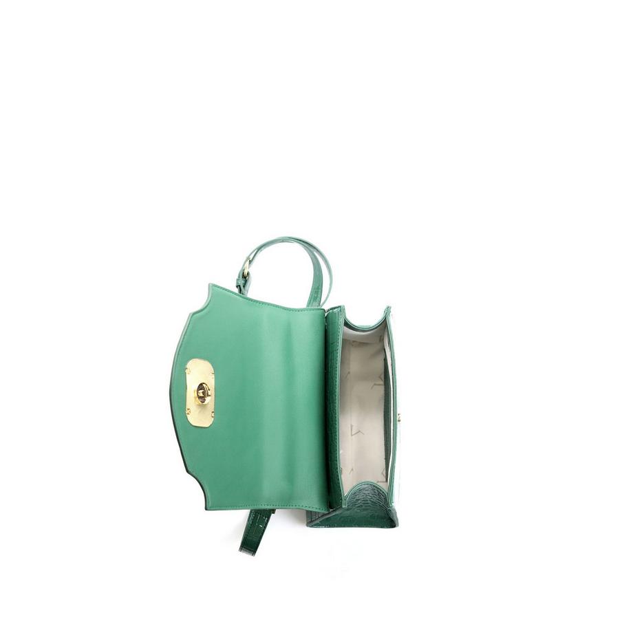 Gave Lux Sac à main avec gaufrage crocodile  