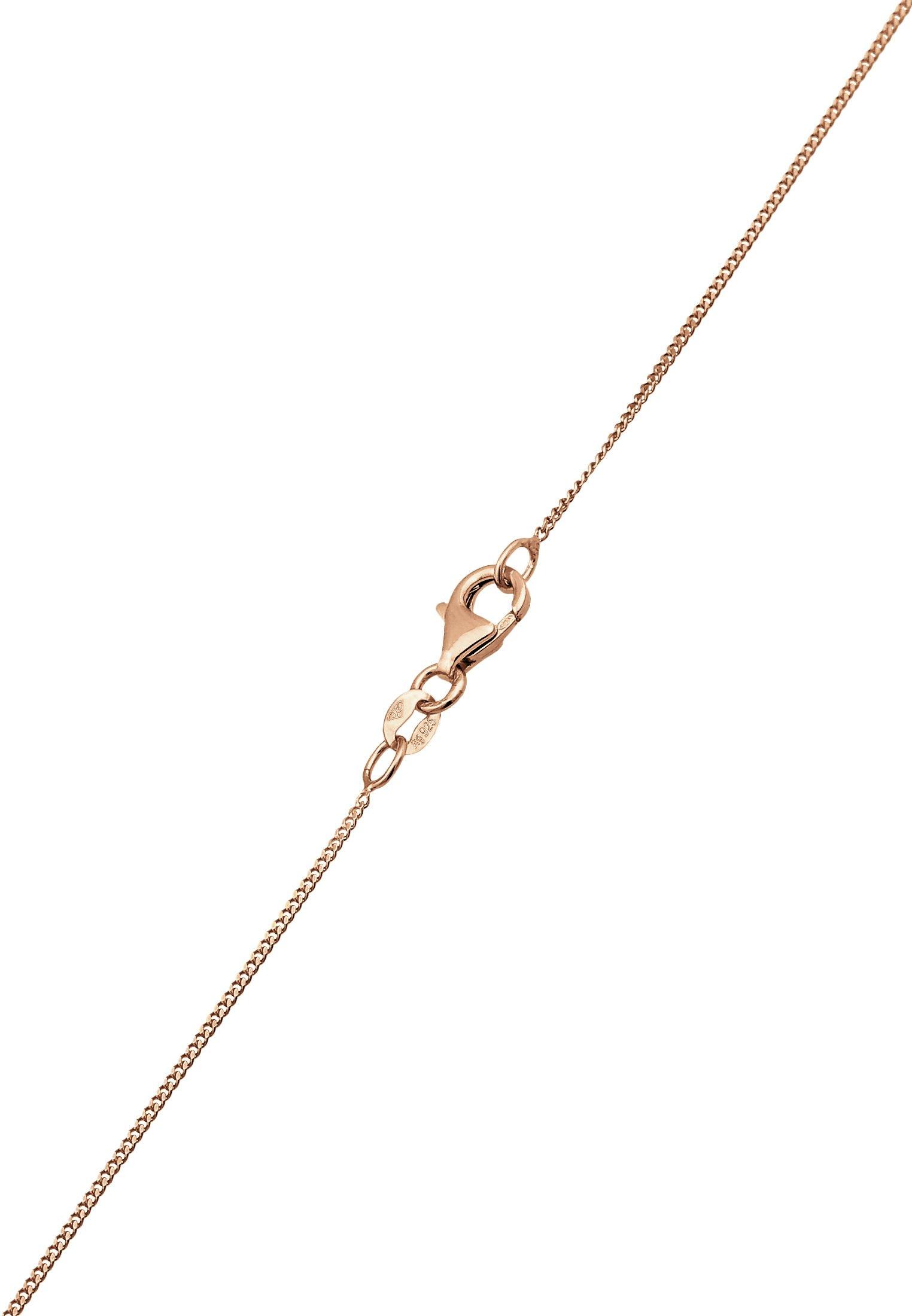 Elli  Collier Femmes Pendentif Solitaire Cercle Avec Cristal 