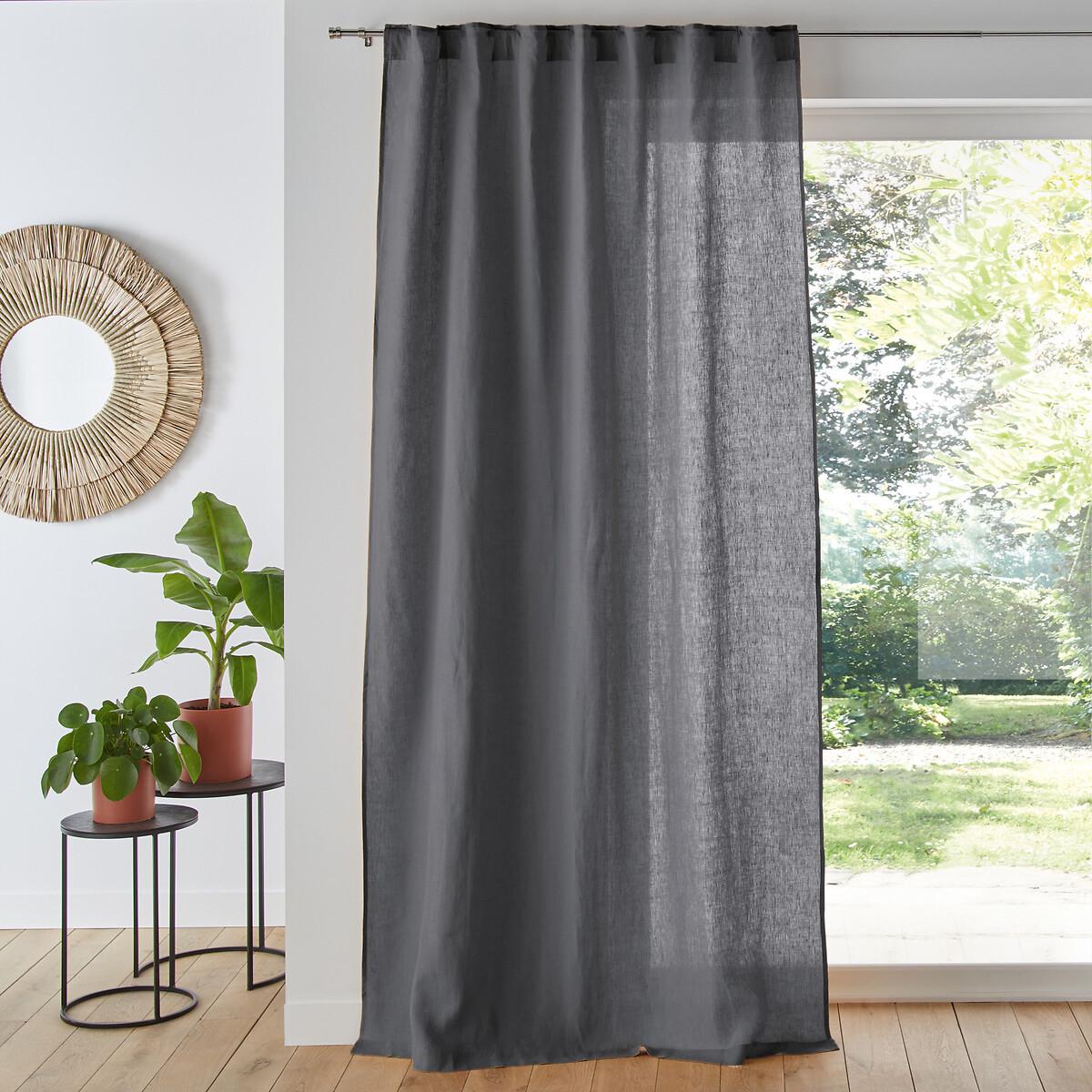 Image of Vorhang Onega Unisex Grau 135x180 cm