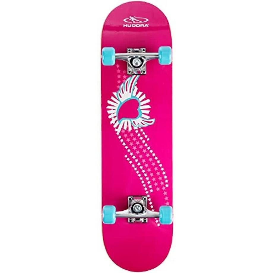 HUDORA  Skateboard Skate Wonders ABEC 3 mit Rucksack 