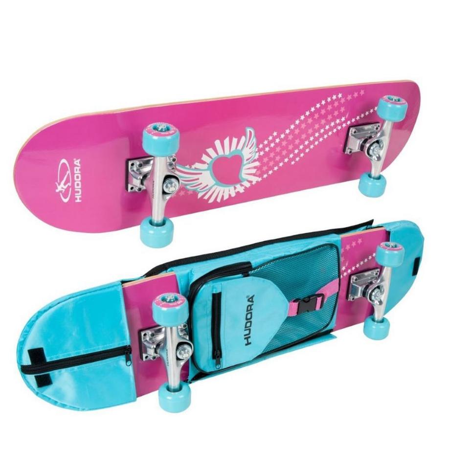 HUDORA  Skateboard Skate Wonders ABEC 3 mit Rucksack 