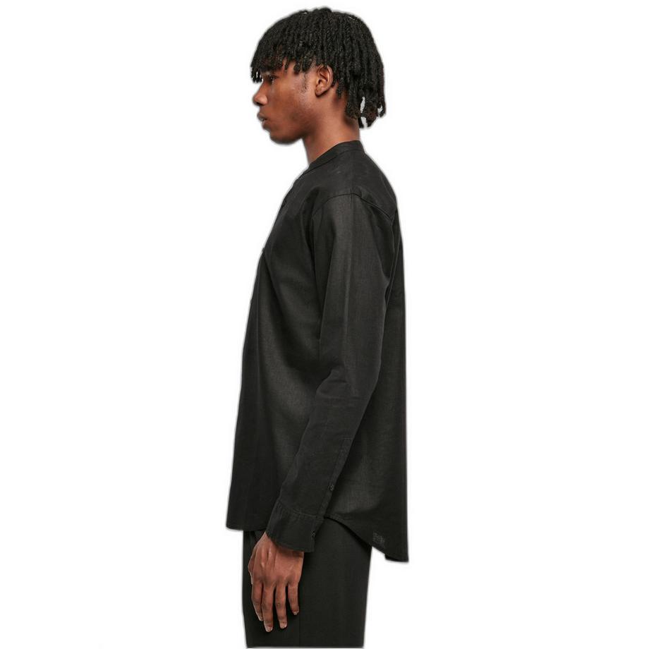 URBAN CLASSICS Stehkragen Hemd  