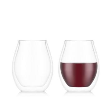 Set di 2 bicchieri da vino a doppia parete - Syrah,0.45 l SKÅL