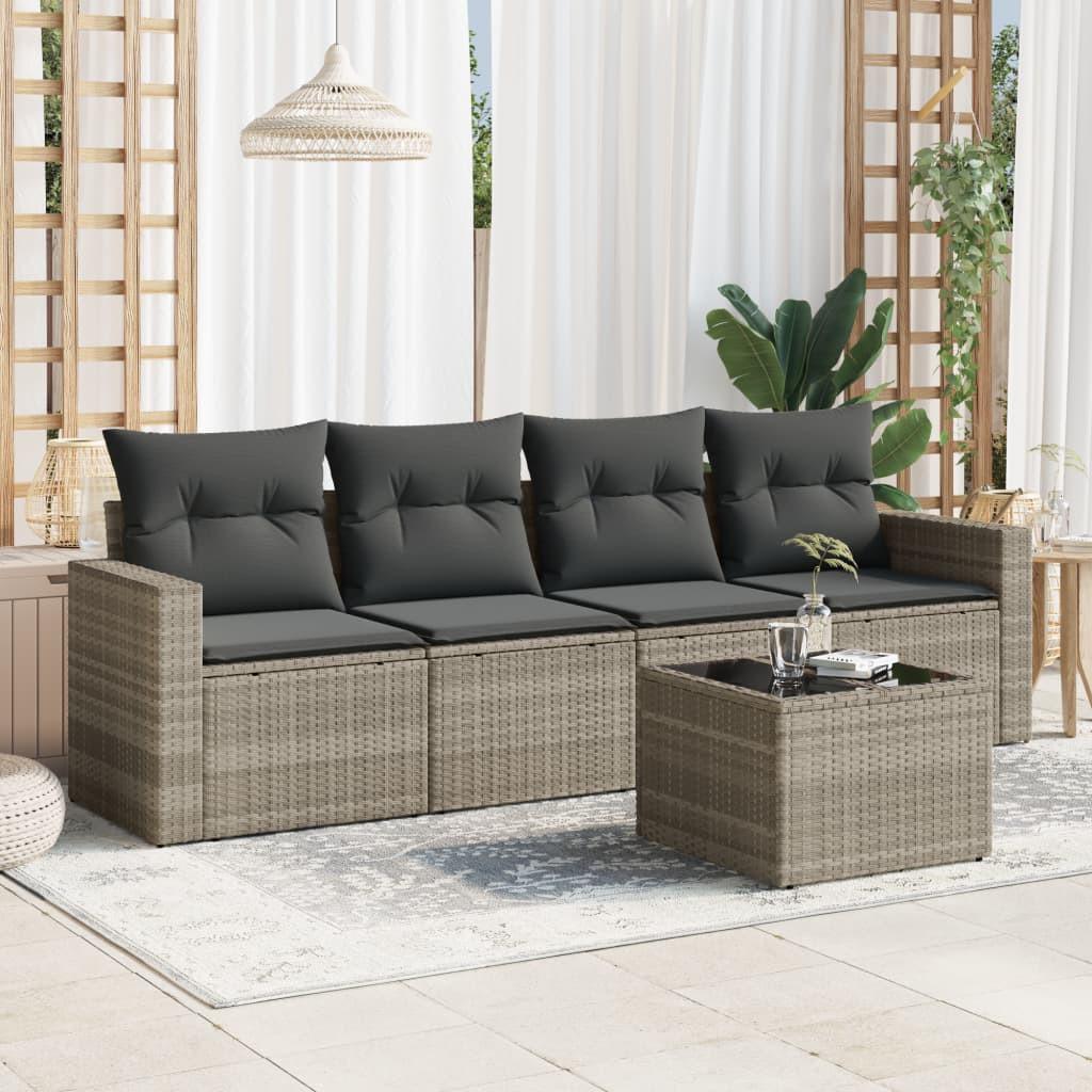 VidaXL Garten sofagarnitur poly-rattan  