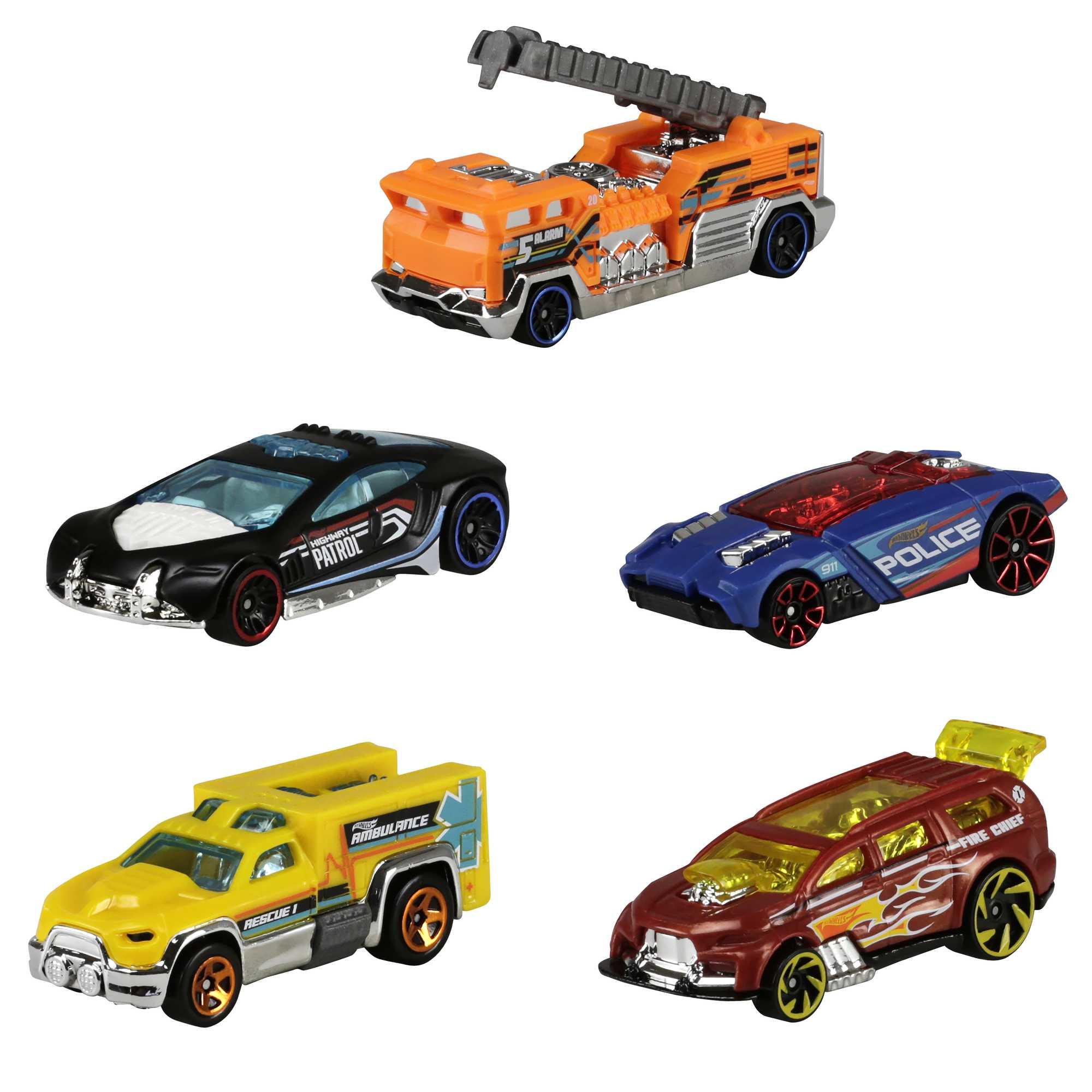 Hot Wheels  Coffret de 5 voitures Hot Wheels 