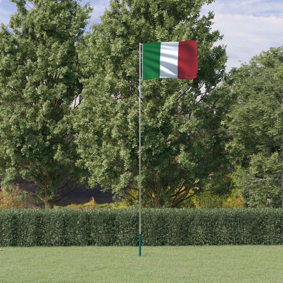 VidaXL  Drapeau italien 