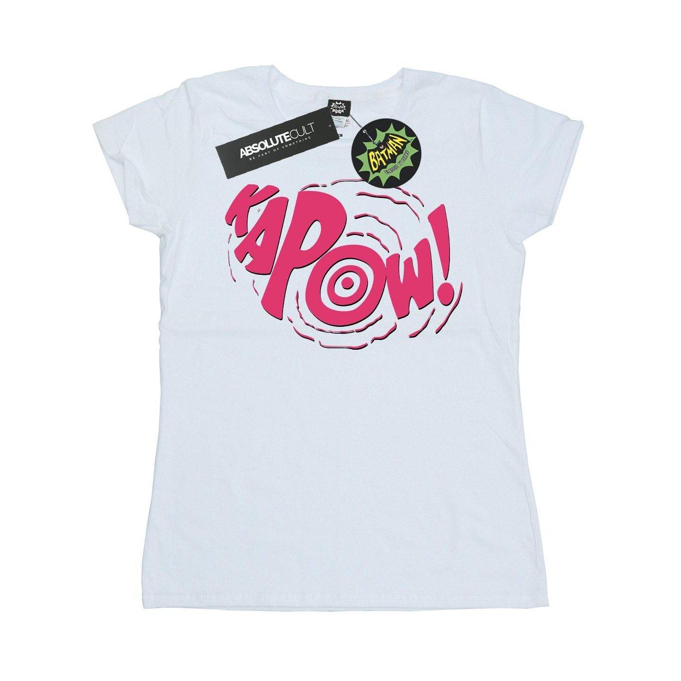 Image of Batman Tv Series Kapow Tshirt Damen Weiss XXL
