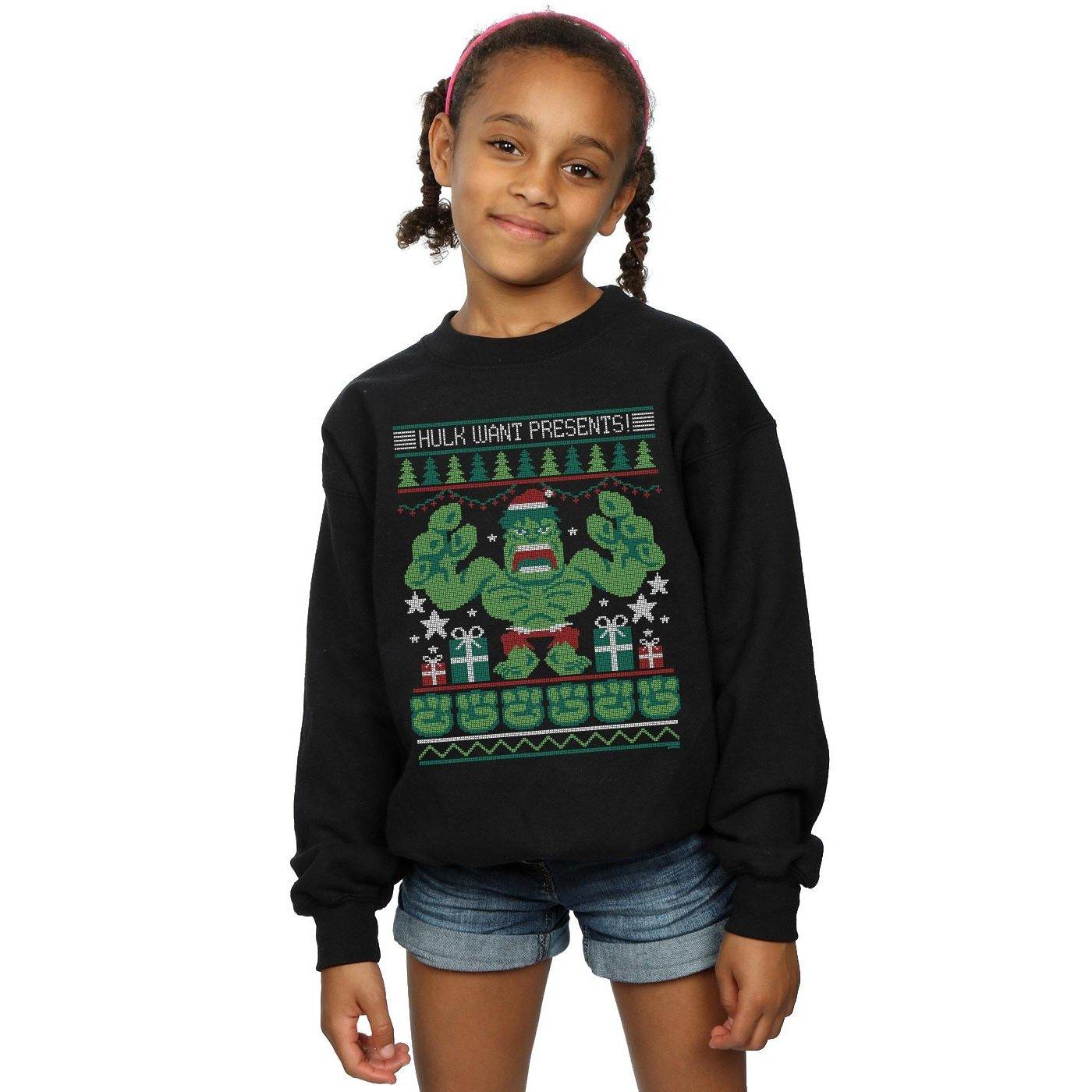 MARVEL  Hulk Want Presents Sweatshirt 