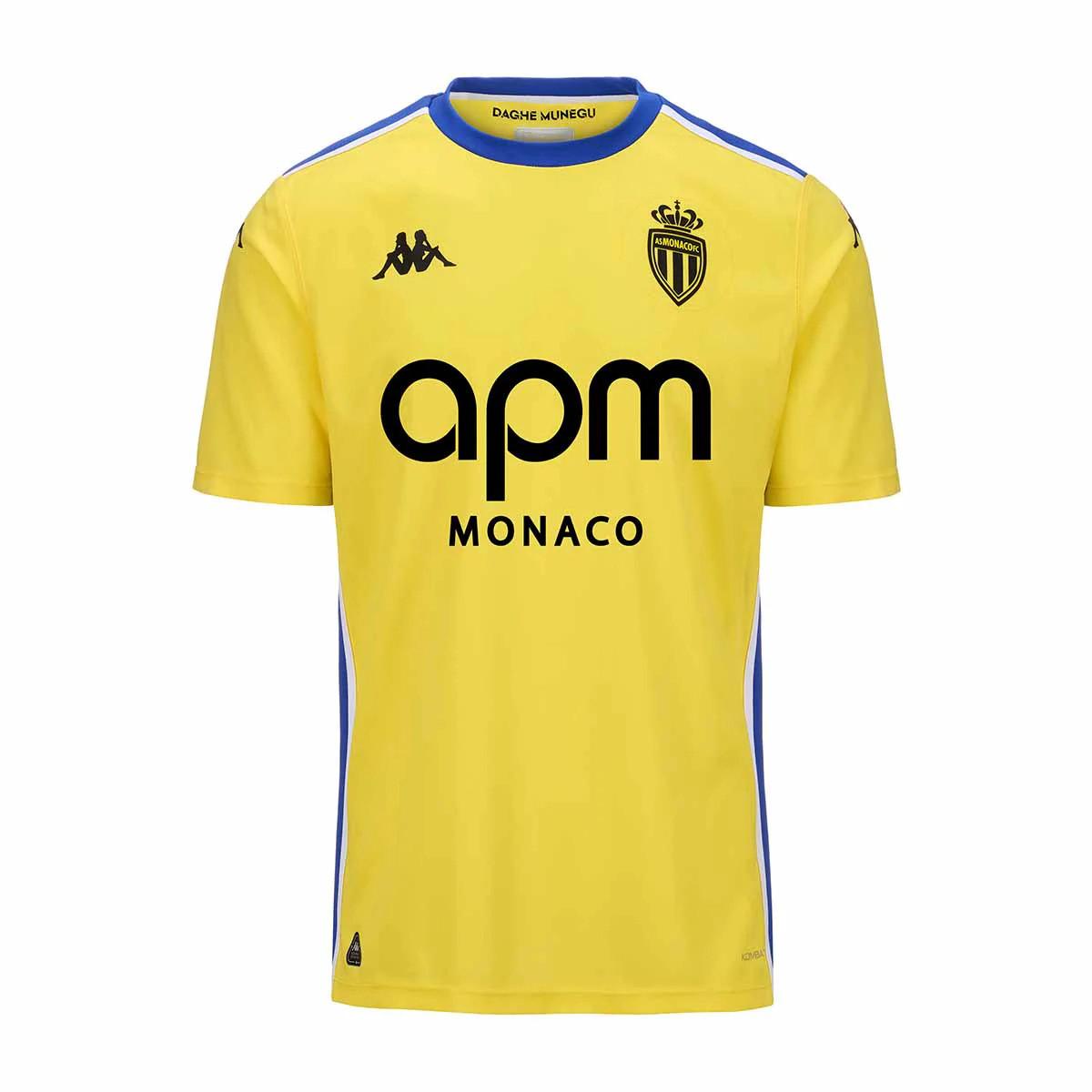 Kappa  maillot de gardien enfant as monaco kombat 2024/25 