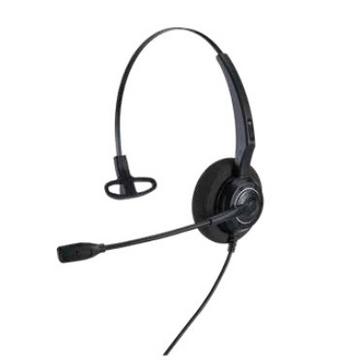 Alcatel-Lucent AH 11 G Kopfhörer Kabelgebunden Kopfband BüroCallcenter Schwarz