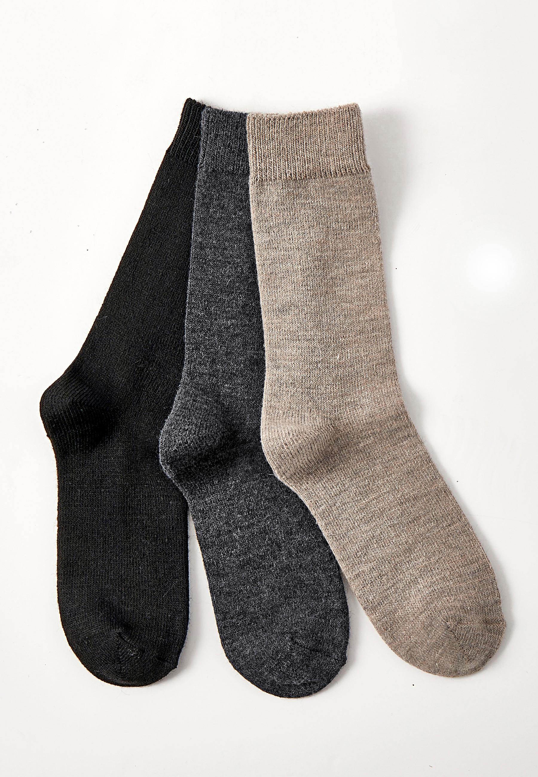 Damart  Lot de 3 paires de chaussettes unies Thermolactyl. 