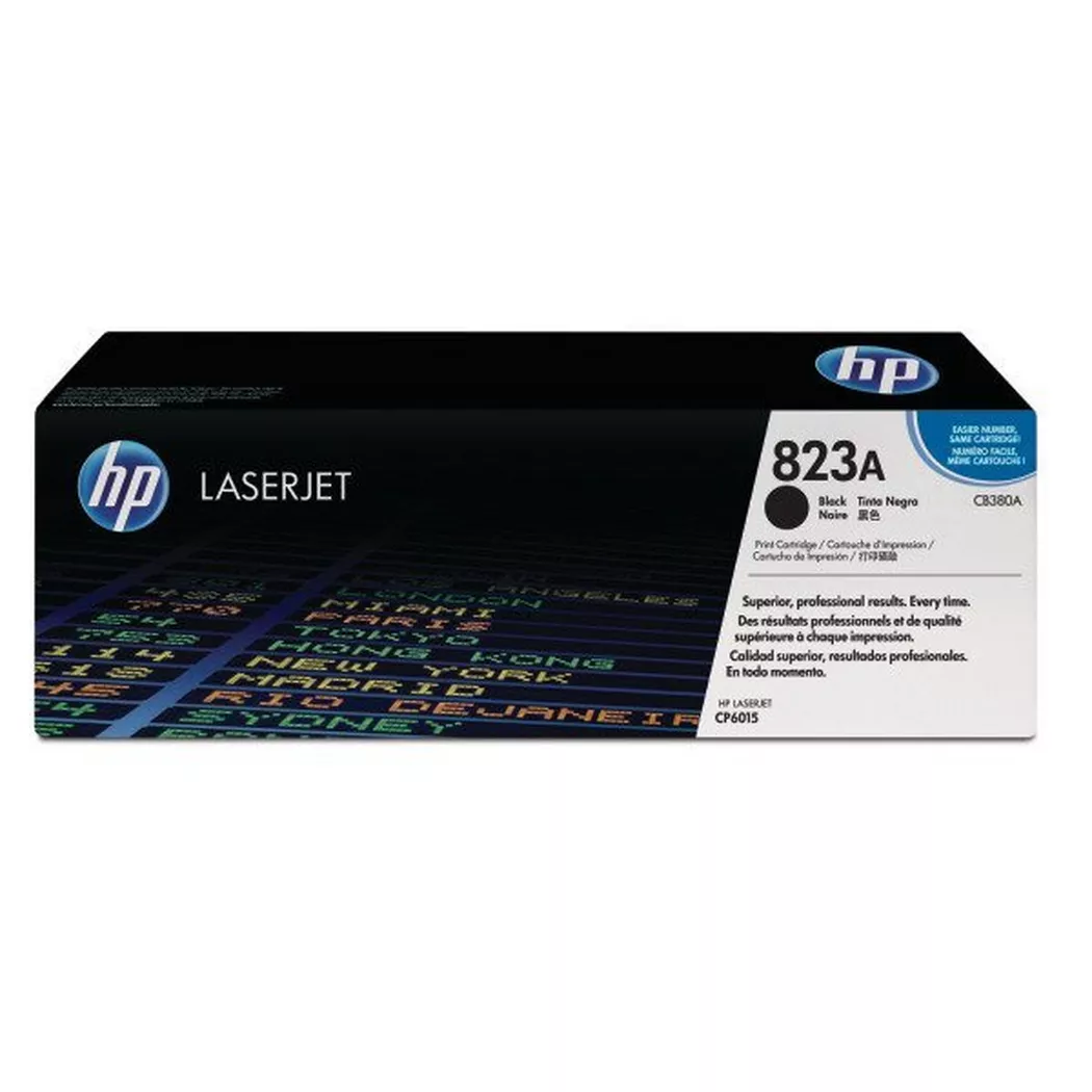 Hewlett-Packard – HP Toner-Modul 823A schwarz CB380A Color LJ CP6015 16’500 Seiten, One Size