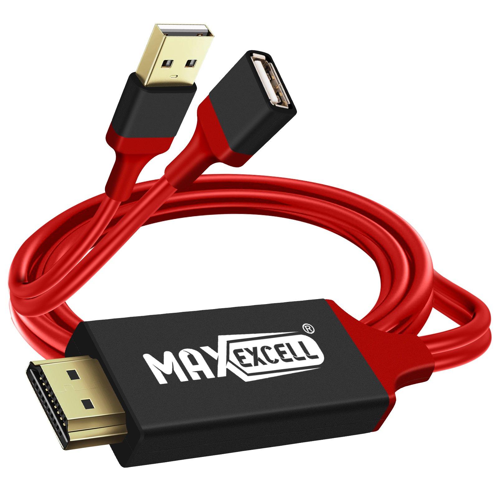 Image of USB-Kabel auf HDMI / USB 1m