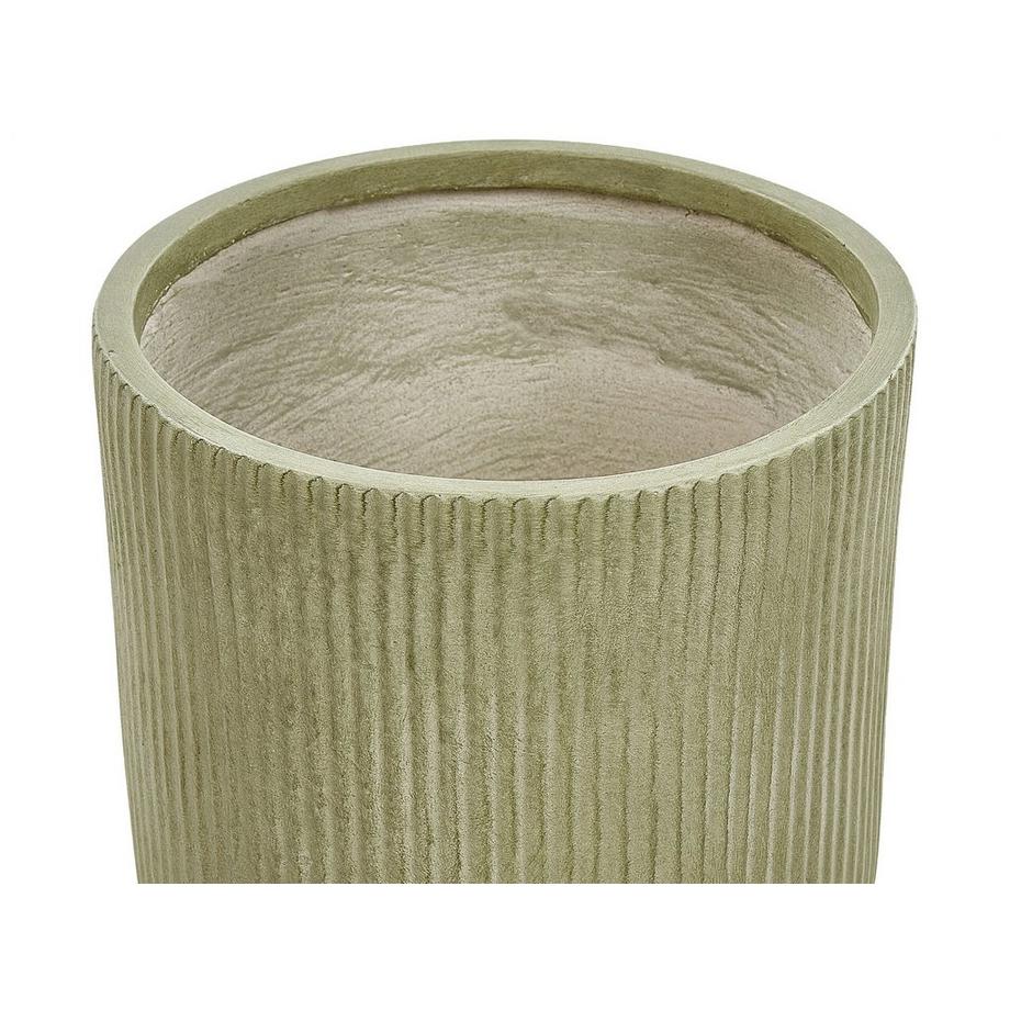 Beliani Vaso per piante en Fibra d'argilla Moderno DARIA  