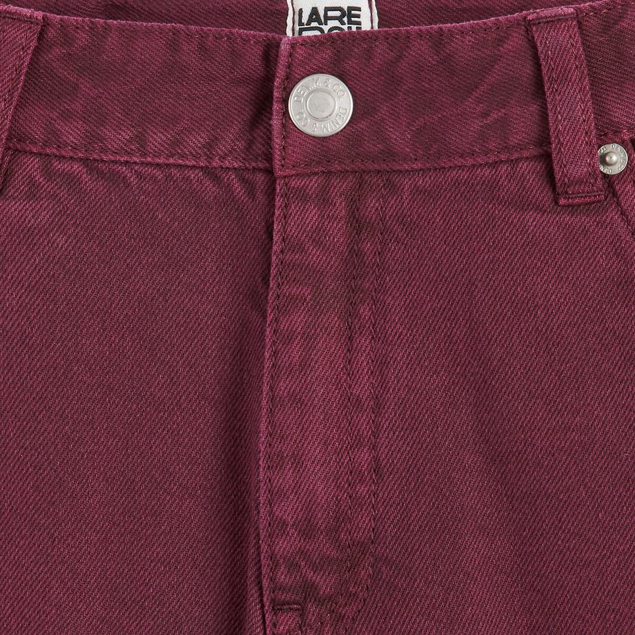 La Redoute Collections  Weite 5-Pocket-Hose aus Baumwolle 