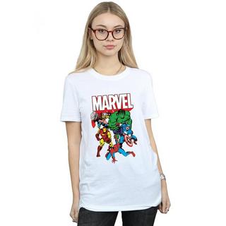 MARVEL  Hero Group TShirt 