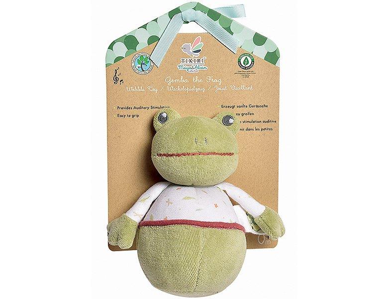 Tikiri  Meiya & Alvin Stehauffigur Gemba Frosch (15cm) 