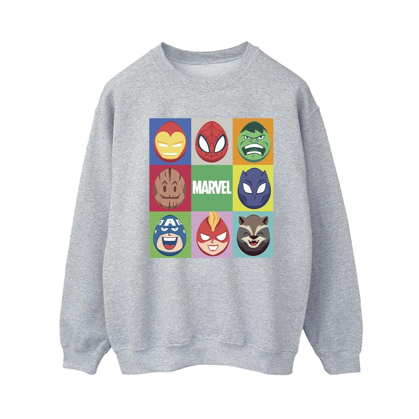 Image of Easter Eggs Sweatshirt Damen Grau L