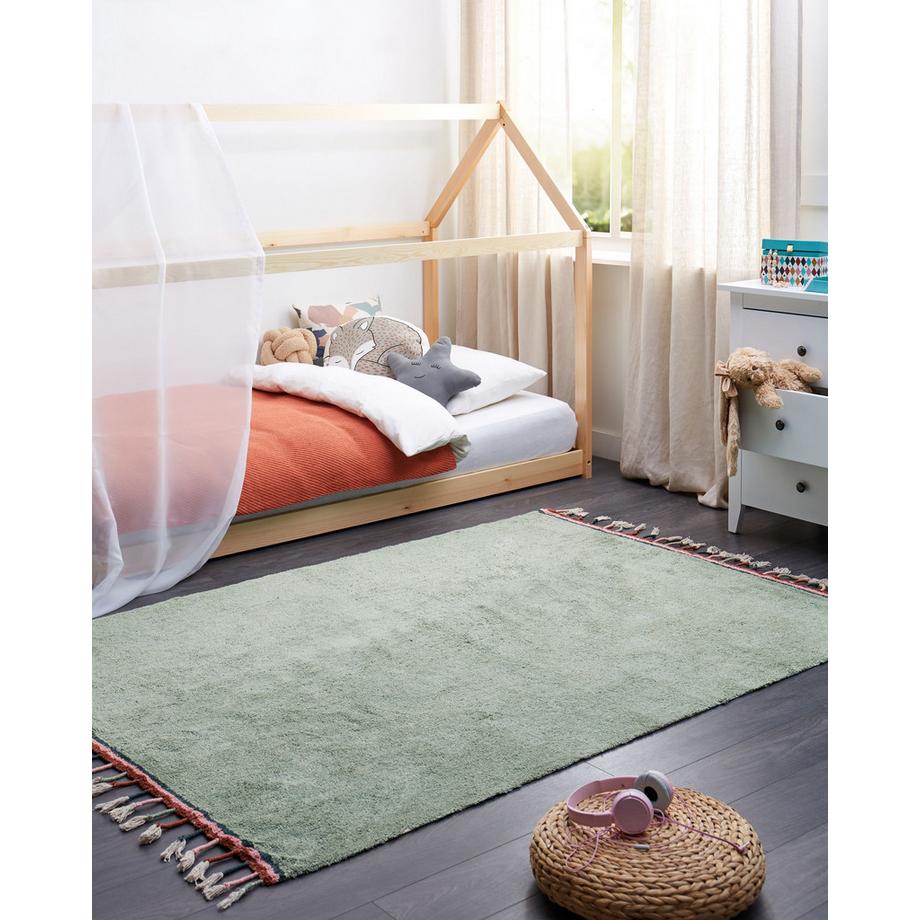 Beliani Tapis enfant en Coton  CAPARLI  