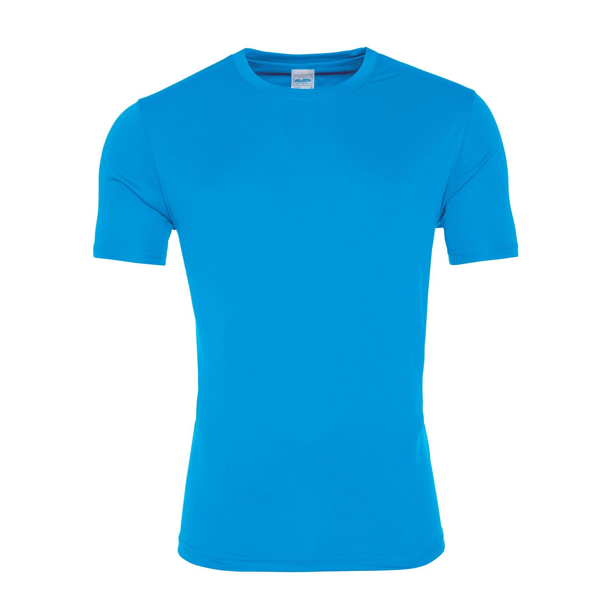 Image of Just Cool Smooth Kurzarm Tshirt Herren Blau L