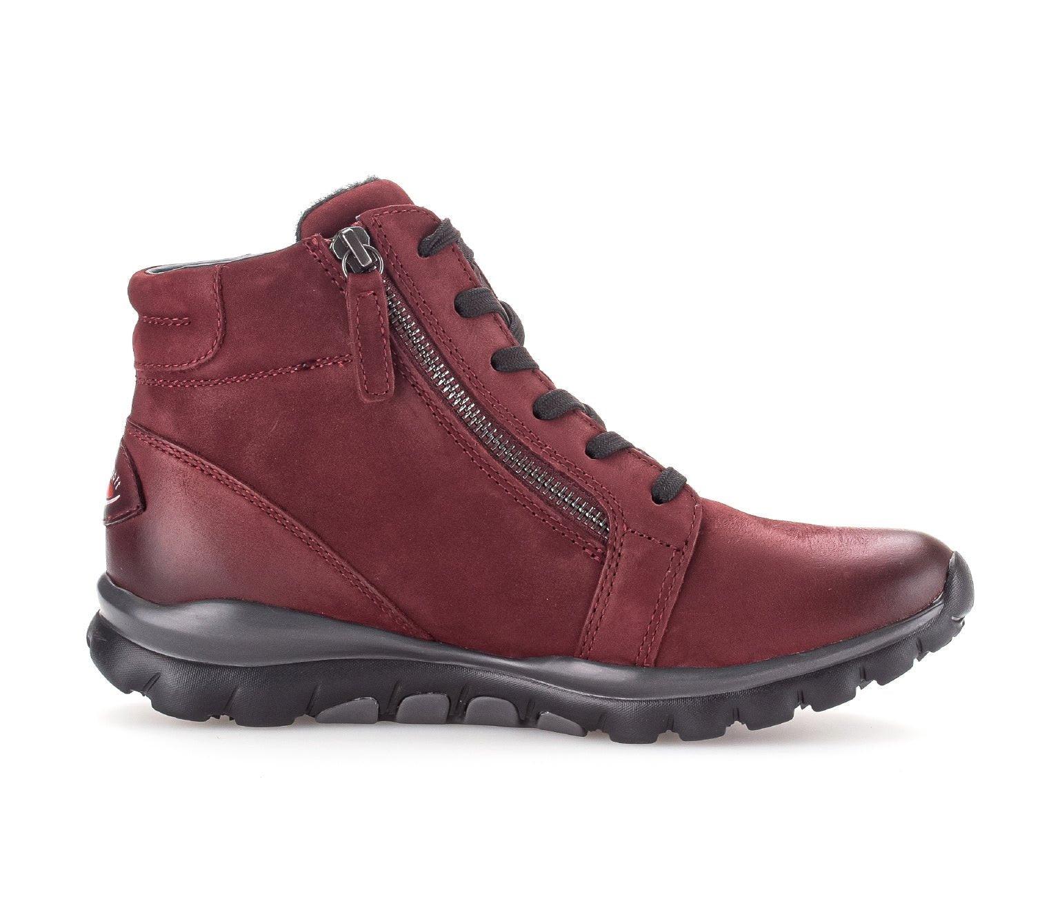 Image of - Nubuk Wandersneaker Damen Rot 43