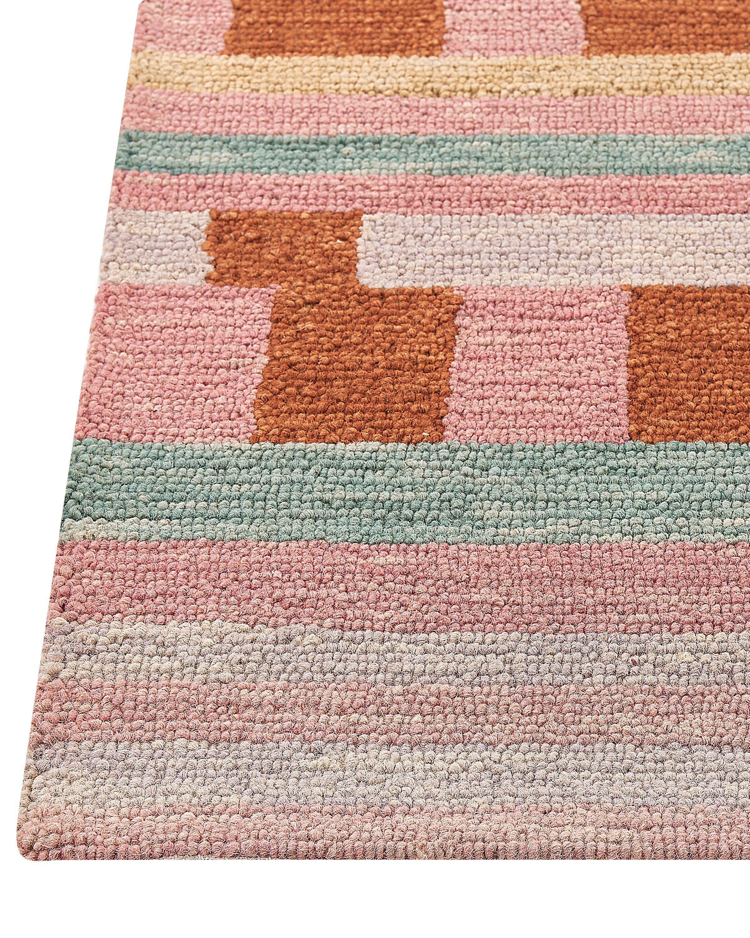 Beliani Tapis en Laine Boho YOMRA  