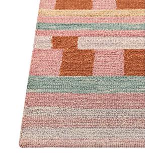 Beliani Tapis en Laine Boho YOMRA  