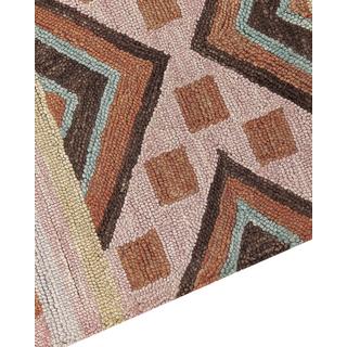 Beliani Tapis en Laine Boho YOMRA  