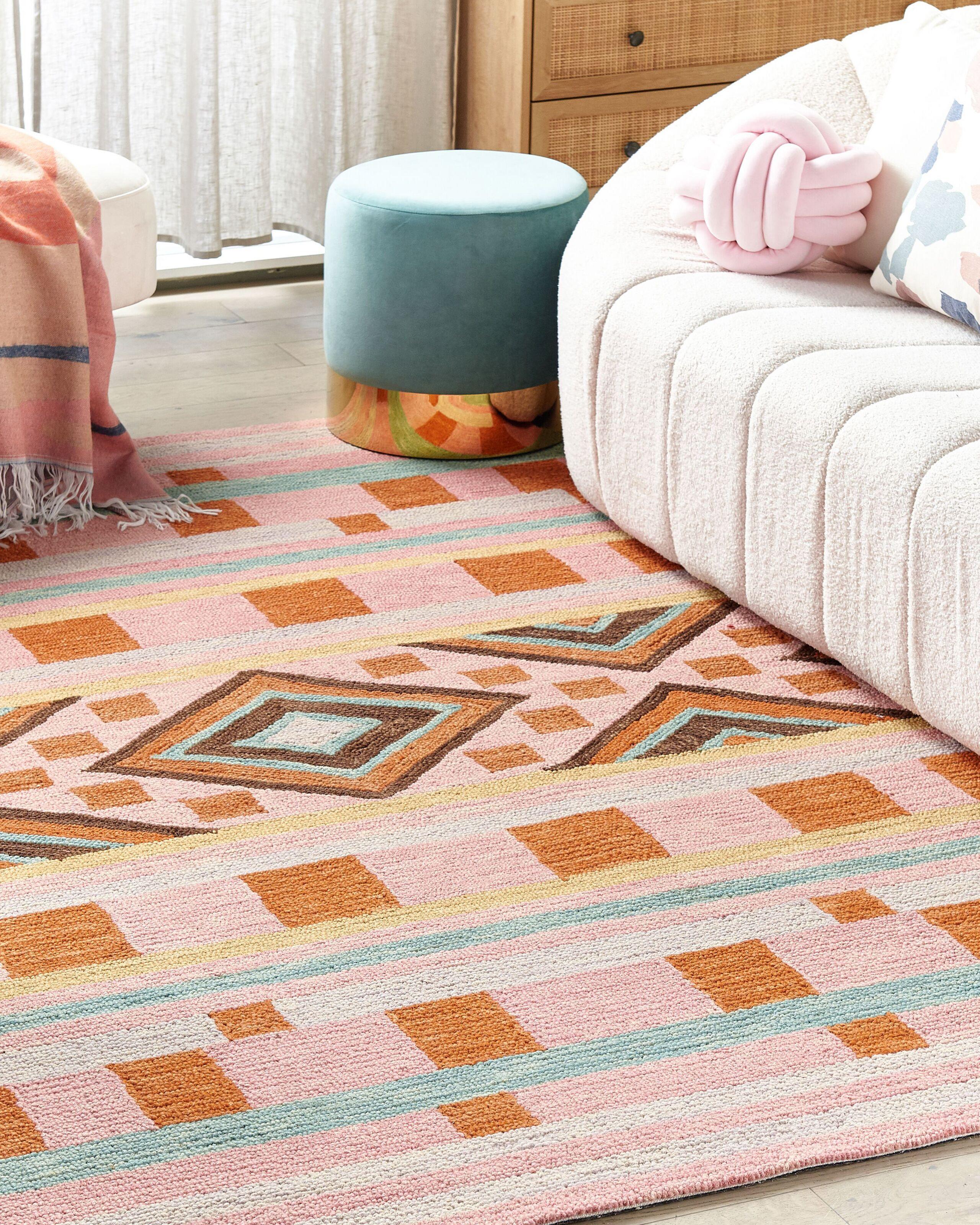 Beliani Tapis en Laine Boho YOMRA  