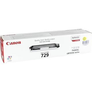 Canon  CANON Toner-Modul 729 yellow 4367B002 LBP 7010/7018C 1000 Seiten 