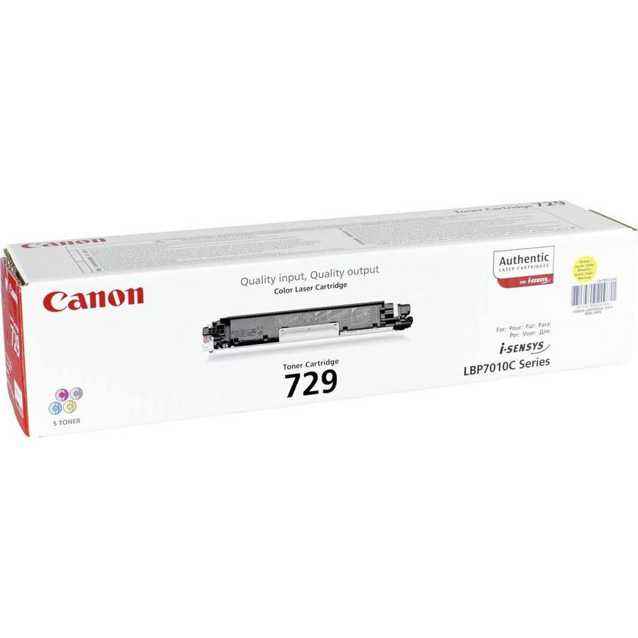 Canon  Cartridge 729 - 1000 Seiten - gelb 
