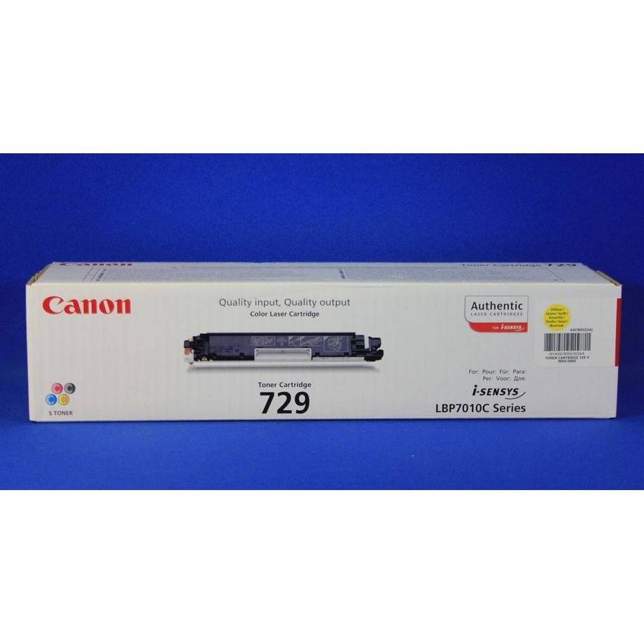 Canon  Cartridge 729 - 1000 Seiten - gelb 