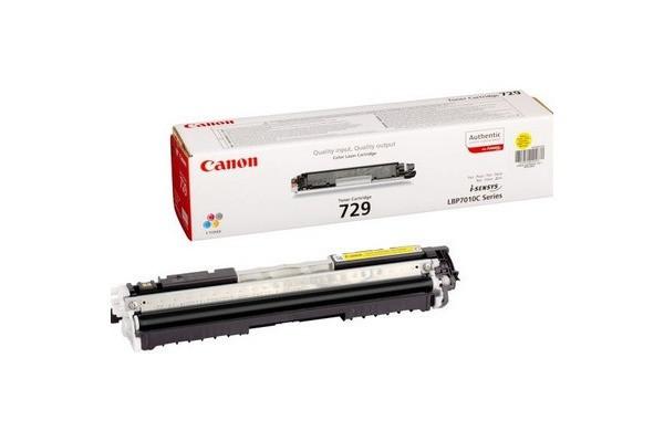 Canon  CANON Toner-Modul 729 yellow 4367B002 LBP 7010/7018C 1000 Seiten 