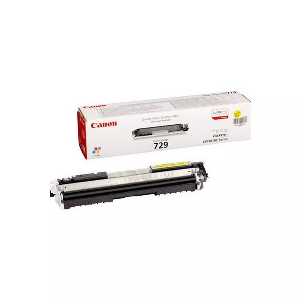 Canon – Toner-Modul 729 yellow 4367B002 LBP 7010/7018C 1000 Seiten, Schwarz, One Size