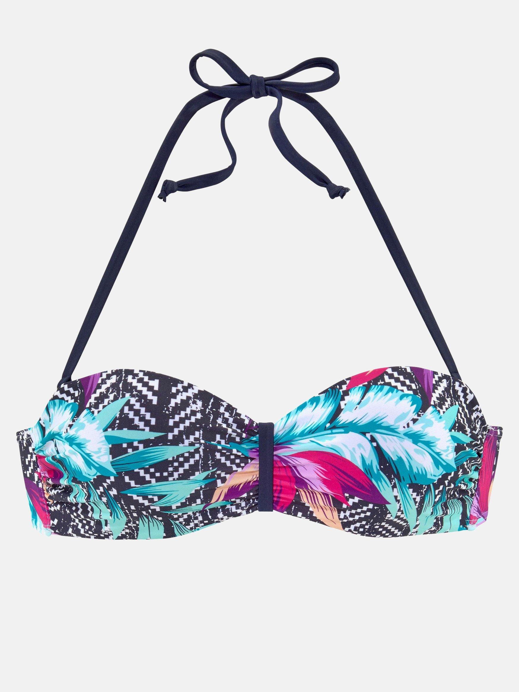 Image of Bandeau-bikini Jane Damen Königsblau B/40